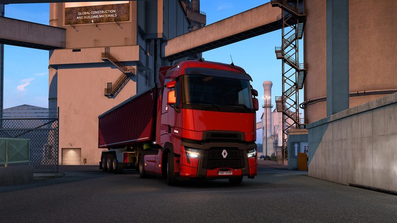 Euro Truck Simulator 2 key art